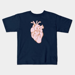 Anatomical Kintsugi Heart Kids T-Shirt